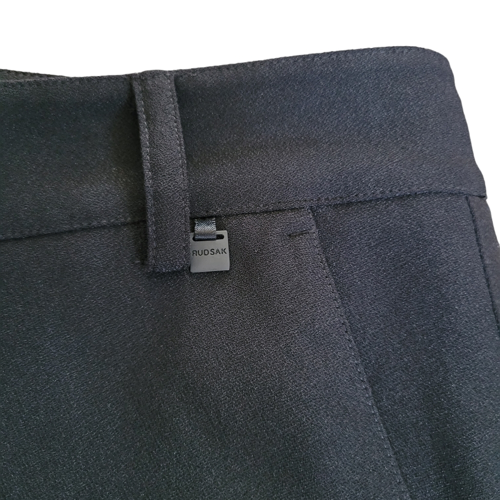 Rudsak Tuxedo Dress Pants Satin Side Stripes Slim Fit Cropped - Picture 8 of 11